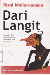 Dari Langit Kumpulan Esai Tentang Manusia, Masyarakat dan Kekuasaan