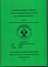 Gambaran Konformitas terhadap Anggota Palabsky Angkatan 21 dan 22 SMA Labschool Kebayoran