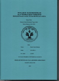 Pengaruh Elektronifikasi Alat Pembayaran terhadap Penggunaan Uang Tunai di Pulau Jawa