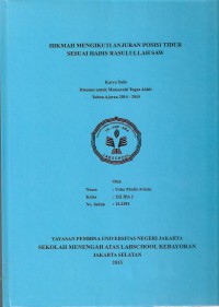 Hikmah Mengikuti Anjuran Posisi Tidur Sesuai Hadis Rasulullah SAW