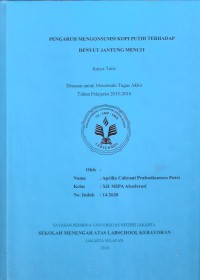 Pengaruh Mengonsumsi Kopi Putih terhadap Denyut Jantung Mencit