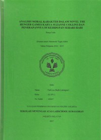 Analisis Moral Karakter Dalam Novel The Hunger Games Karya Suzanne Collins dan Penerapannya Di Kehidupan Sehari-hari