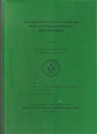 Pengaruh Tekanan Nilai Akademik Dari Orangtua Terhadap Psikologis Siswa Heksadraga