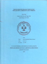 Bentuk-bentuk Pesawat Kertas dan Pengaruhnya pada Lama Terbang