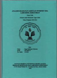Analisis Keamanan Jaringan Internet SMA Labschool Kebayoran