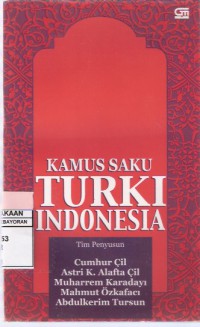 Kamus Saku Turki Indonesia