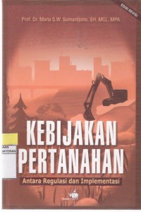 Kebijakan Pertanahan Antara Regulasi dan Implementasi