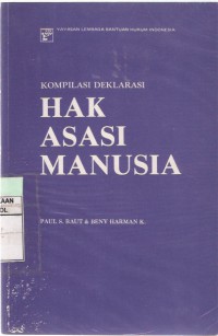 Kompilasi Deklarasi: Hak Asasi Manusia