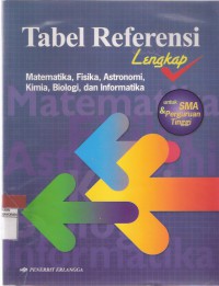 Tabel Referensi Lengkap : Matematika, Fisika, Astronomi, Kimia, Biologi, dan Informatika