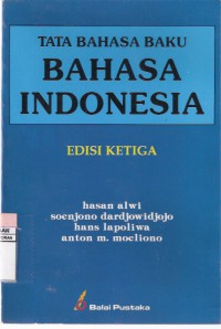 Tata Bahasa Baku Bahasa Indonesia