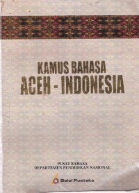 Kamus Bahasa Aceh-Indonesia