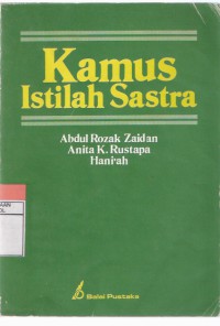 Kamus Istilah Sastra