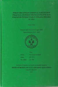 Peran Organisasi Kriminal Yakuza dan Triad dalam Perkembangan Politik dan Struktur Pemerintahan Negara-Negara Di Asia