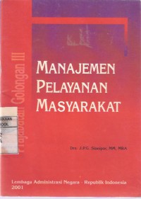 Manajemen Pelayanan Masyarakat