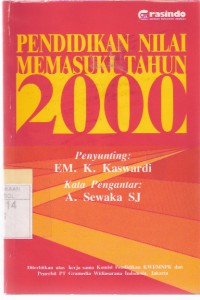 Pendidikan Nilai Memasuki Tahun 2000