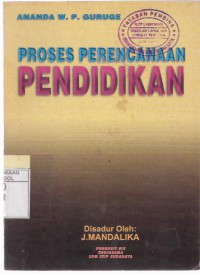 Proses Perencanaan Pendidikan