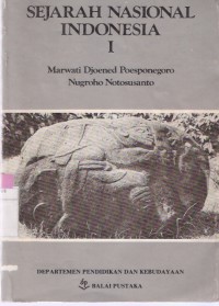 Image of Sejarah Nasional Indonesia Jilid I