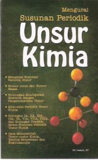 Mengurai Susunan Periodik Unsur Kimia