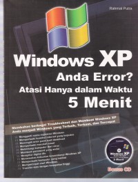 Windows XP Anda Error? Atasi Hanya dalam Waktu 5 Menit